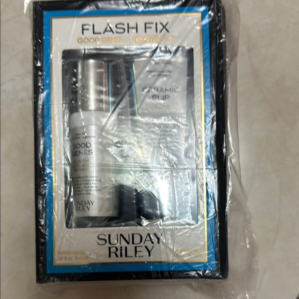Sunday Riley Flash Fix Set